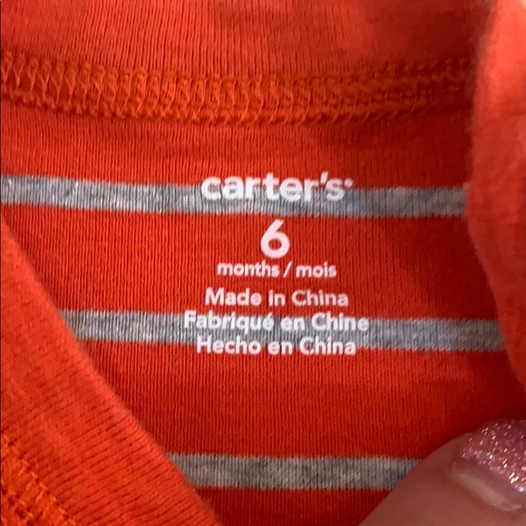 Set of 2 Carters long sleeve button down onesies - Picture 5 of 5